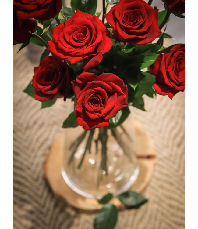 Bouquet Passionnel de 12 Roses rouges | SV-2412