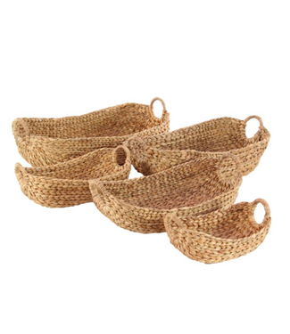 UMA home décor Panier d'osier ovale