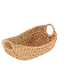 UMA home décor Panier d'osier ovale | Accessoire décoratif naturel et élégant