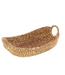 UMA home décor Panier d'osier ovale | Accessoire décoratif naturel et élégant