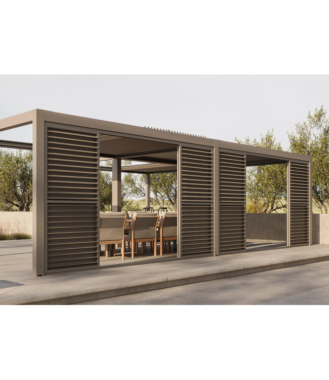 Suns Outdoors Ensemble Pergola Luxe | Oasis de confort et d'élégance