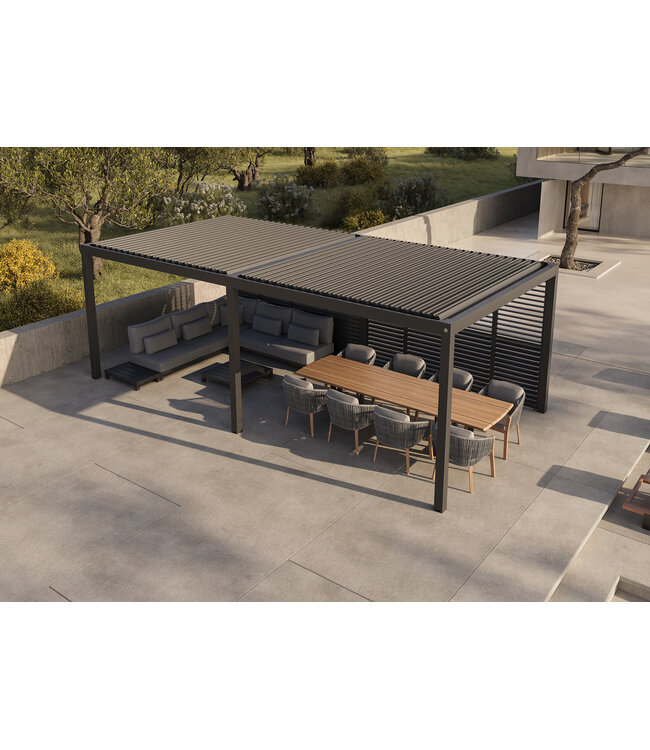 Ensemble Pergola Luxe | Oasis de confort et d'élégance