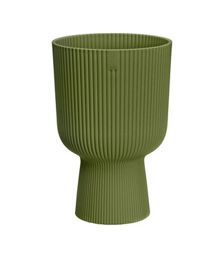 Elho Cache-pot Vibes Fold sur pied vert