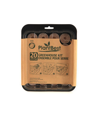 Plant Best Ensemble pour serre avec pastilles de coconut