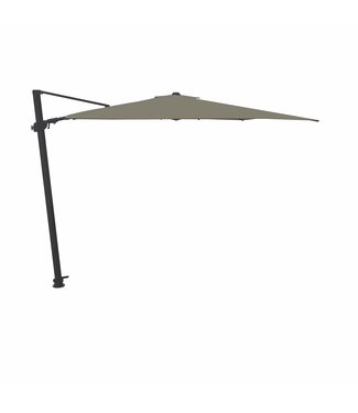 Treasure Garden Parasol AG25TSQR carré gris 10 pi