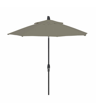Treasure Garden Parasol octogonal 9 pi gris à inclinaison automatique
