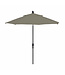 Treasure Garden Parasol octogonal 9 pi gris à inclinaison automatique | Parasol de qualité supérieure pour terrasse