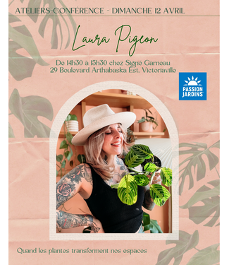 Conférence avec Laura Pigeon! | GRATUIT!