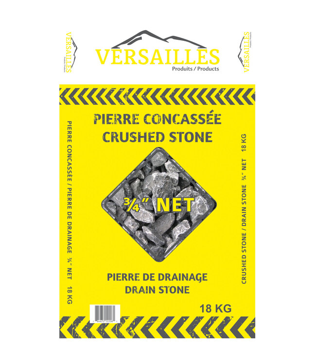 Pierre drainage 3/4 net 18kg