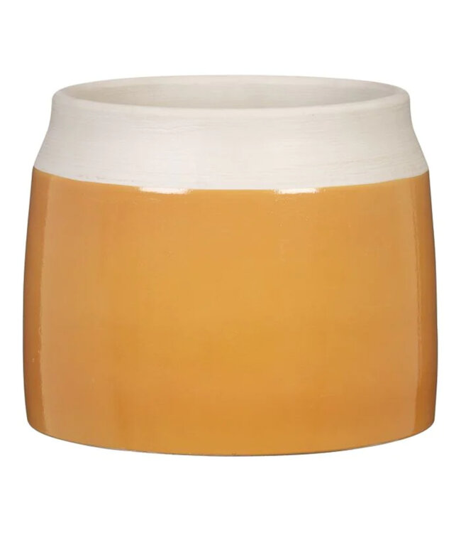 Cache pot Jarro | Pot décoratif texturé pour plantes et jardin naturel