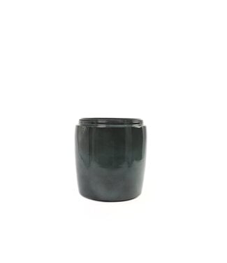 Cache-pot métal jar gris