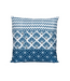 Coussin décoratifs motifs bleu et blanc | Élégance pour le jardin et la maison