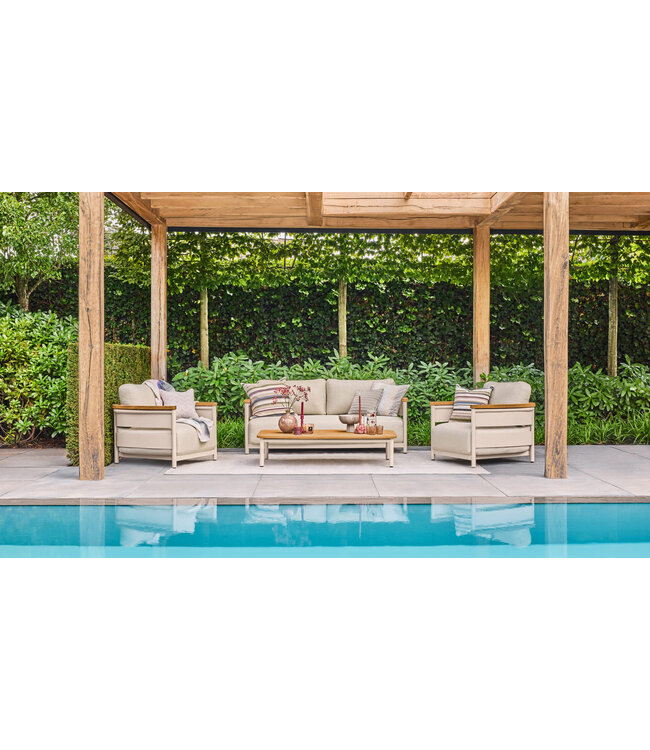 Suns Outdoors Ensemble de salon extérieur Wadi | Mobilier extérieur haut de gamme au confort absolu