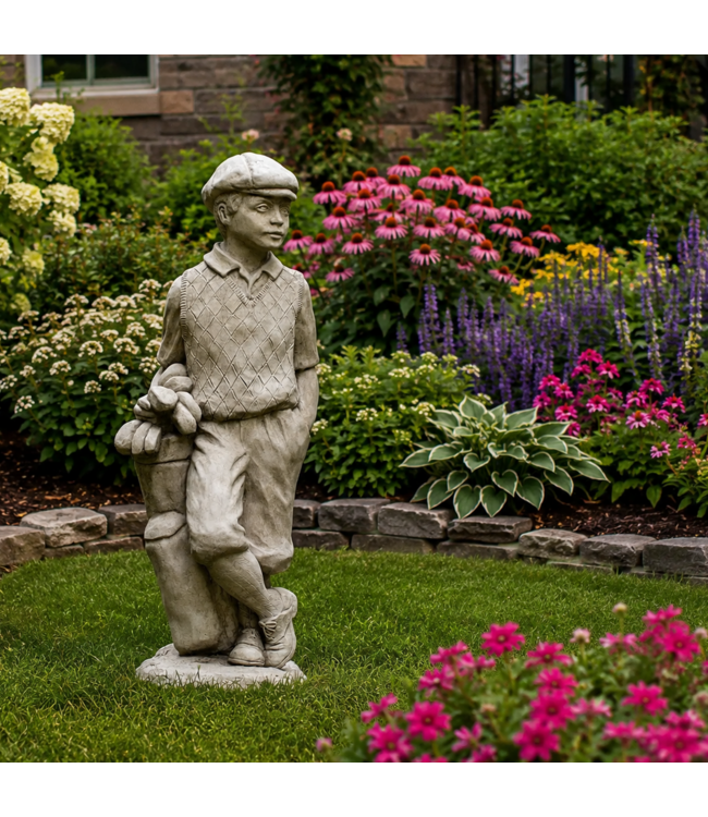 Statue Golfeur | Une décoration extérieure pleine de caractère pour jardin