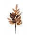 Tige feuilles et cocottes orangé 22.5 po