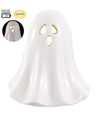 Fantome blanc illuminé