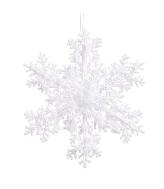 Flocon blanc enneigé