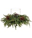 Chandelier pin et cocottes naturel