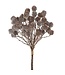 Bouquet de mini cocottes givrées brillantes | Pic décoratif