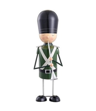 Soldat en métal vert et trompette