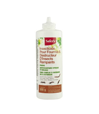 Safer's Destructeur de fourmis et insectes rampants en poudre 200 g