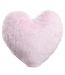 Coeur rose en fourrure : Douceur