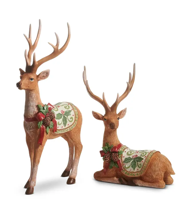 Renne couverture de gui | Décoration de Noël