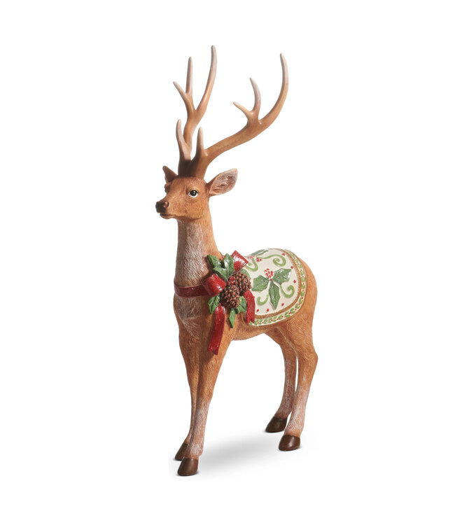Renne couverture de gui | Décoration de Noël