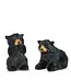 Ornement ours noir (2 ass.) | Décoration animaux