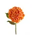 Tige d'hydrangée orange | Tige décorative