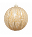 Boule de Noël en plastique effet perle brillante