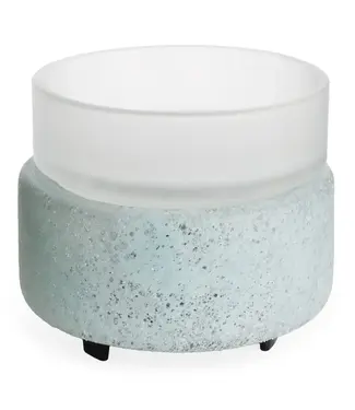 Diffuseur de fragrance 2 en 1 verre et bleu