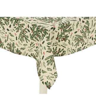 Nappe feuille de gui 6 à 8 personnes