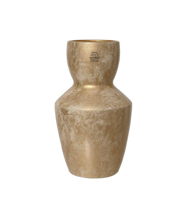 Vase or et blanc | Une touche chic pour les beaux moments