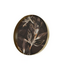 Plateau imprimé branches et feuilles noir | Accessoire de table