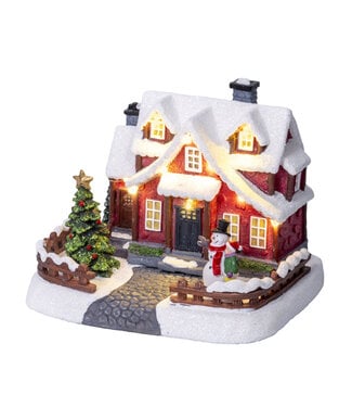 Maison lumineuse blanc chaud