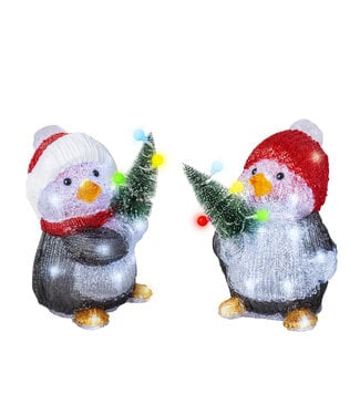 Pingouin de Noël avec chapeau