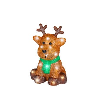 Renne de Noël en acrylique LED
