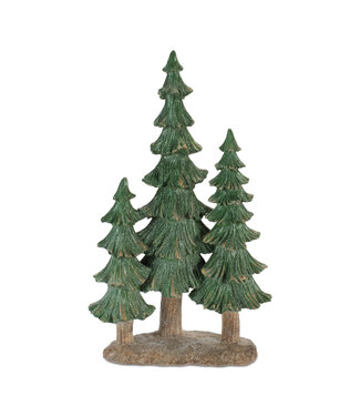 Sapins décoratifs brillants