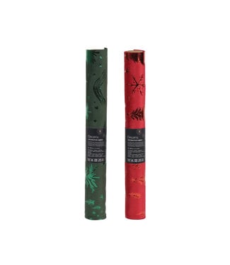 Chemin de table sapins rouge ou vert