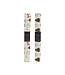 Chemin de table blanc sapins et boucles