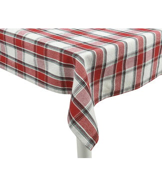 Nappe rectangulaire à carreaux
