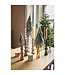 Sapin enneigé décoratif sur tige | Décor des Fêtes
