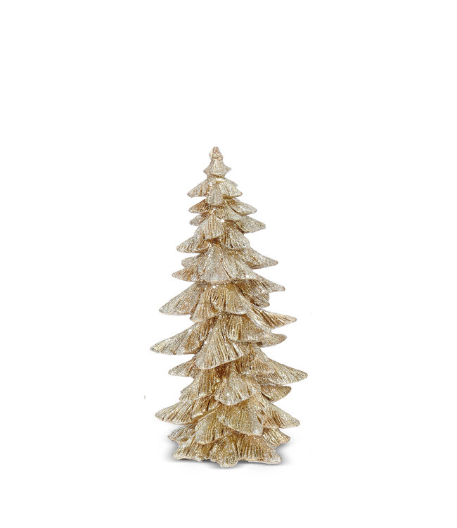 Sapin brillant or | Décoration scintillante