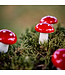 Champignons décoratifs sur broche | La magie des sous-bois à Noël