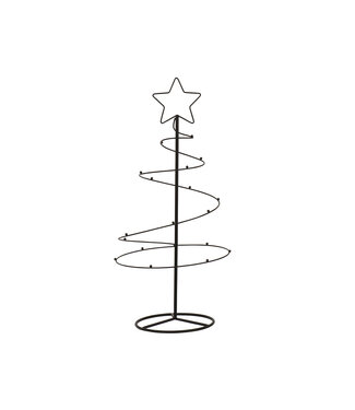 Sapin de Noël métal avec étoile