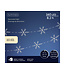 Guirlande de flocon 160 LED blanc chaud | Décoration hivernale