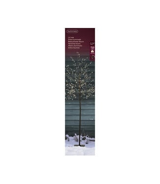 Arbre noir 710 LED blanc chaud