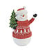 Bonhomme de neige et sapin