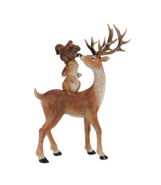 Renne et ses compagnons de la forêt
